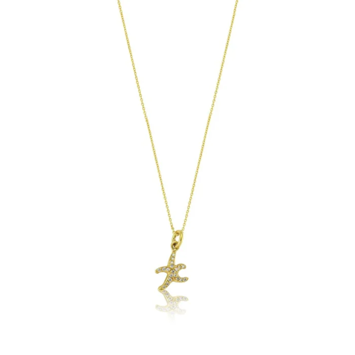 Mini Starfish Necklace - Image 1