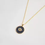Sapphire Eye Necklace - Görsel 2