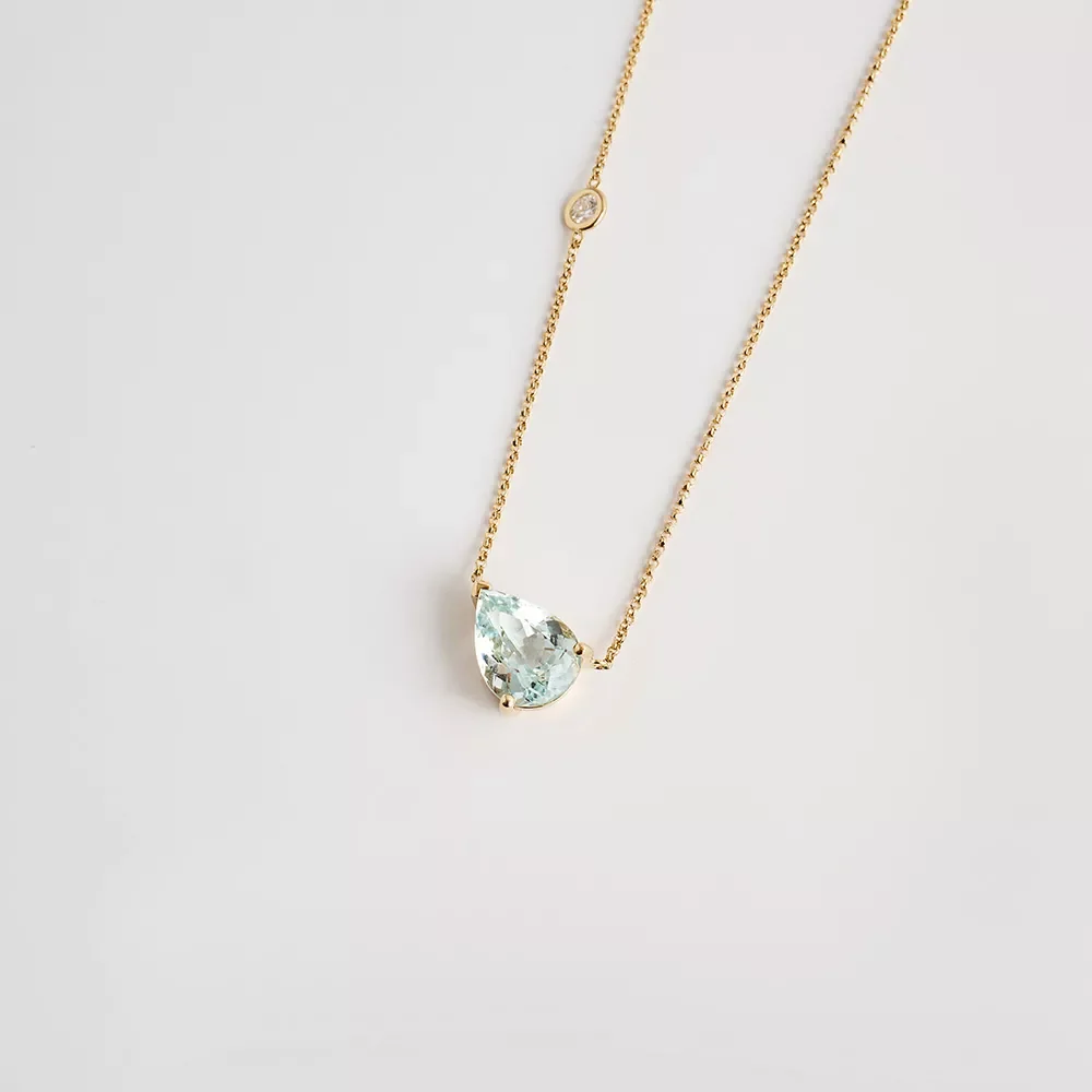 P250177 Aquamarine Necklace - Image 4
