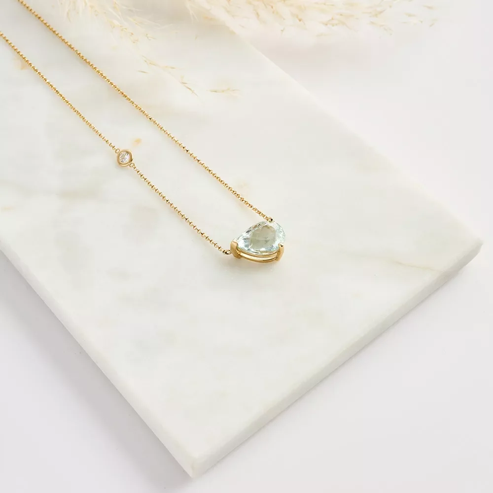 P250177 Aquamarine Necklace - Image 5