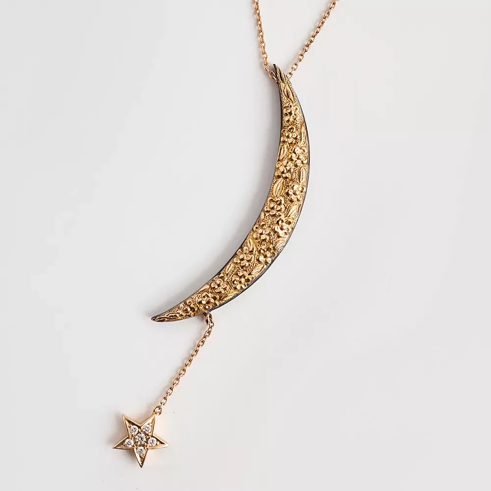 P230112 Carrie's Moon Necklace - Image 6