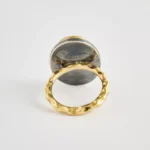 Göz Detaylı Mikro Boyama El İşçiliği Eşsiz Yüzük - Image 3