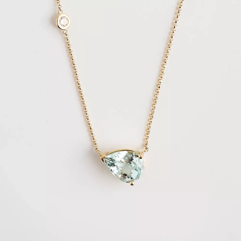 P250177 Aquamarine Necklace - Image 2