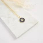 Sapphire Eye Necklace - Görsel 3