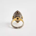 Göz Detaylı Mikro Boyama El İşçiliği Eşsiz Yüzük - Image 4