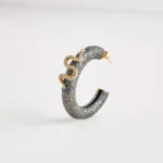 Yılan Sarılmış Halka Küpe - Image 5