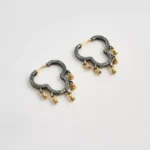 Diamond Dangling Earrings - Image 6
