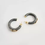 Yılan Sarılmış Halka Küpe - Image 7