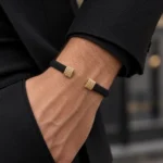 Çelik Altın Unisex bileklik - Image 2