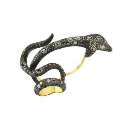 3 parmak yılan yüzük