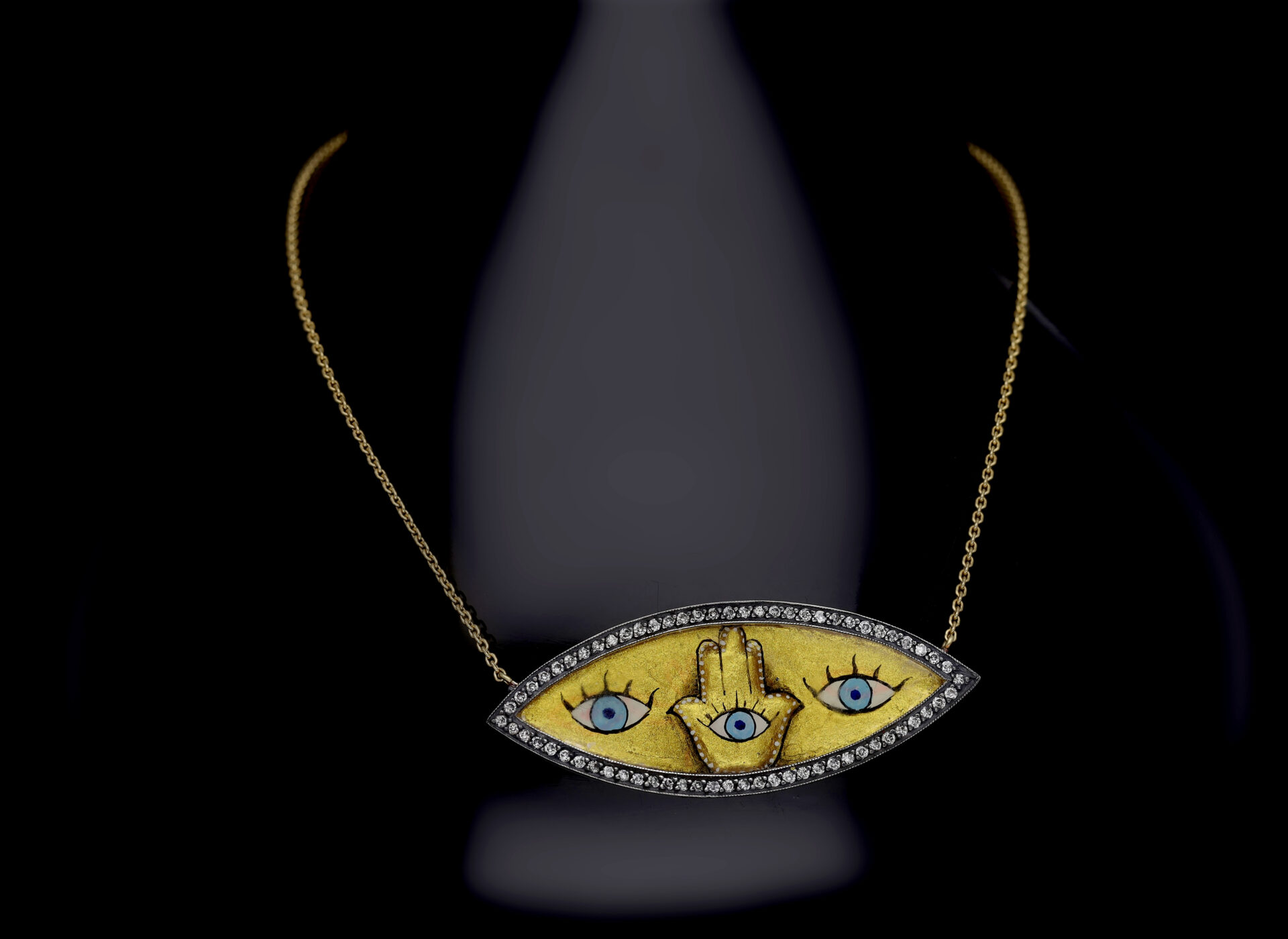 P141004 Fatima eli micro el boyama kolye - Image 1