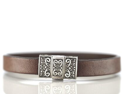 Unisex Deri Bileklik