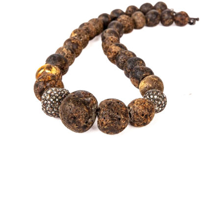 Doğal Kehribar kolye