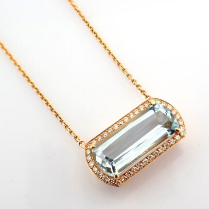 Aquamarine kolye