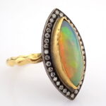 Markiz Opal yüzük - Görsel 4