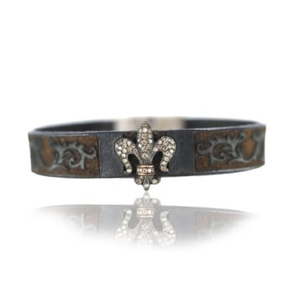 Fleur De Lis Unisex Bileklik