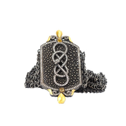 Vatoz Derisi Yılanlı Bileklik