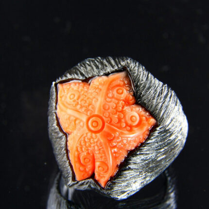 Mercan Denizyıldızı Yüzük