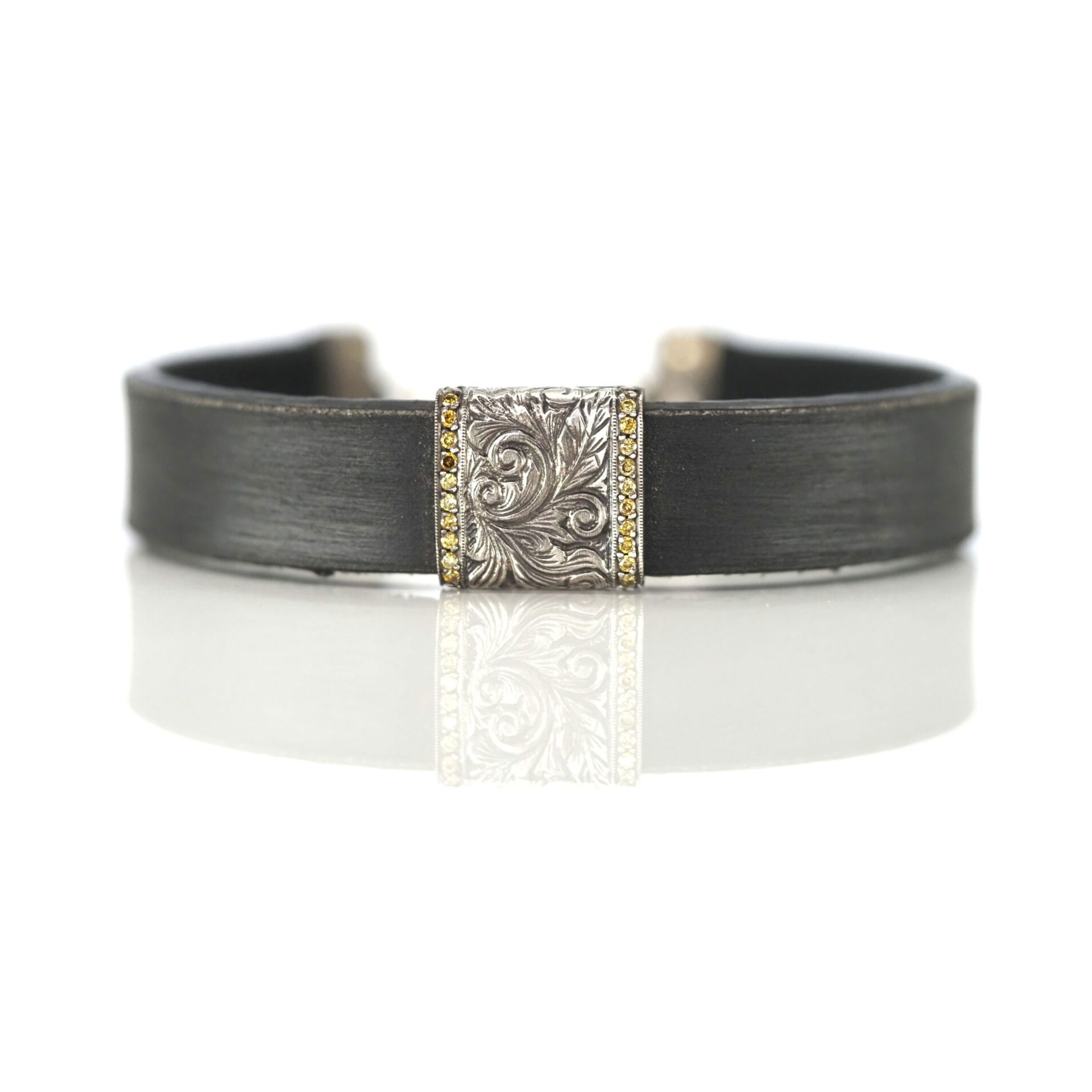 B140053 Unisex Deri Bileklik - Görsel 1