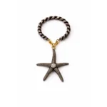 Çift Taşlı Deniz Yıldızı Yüzük – Mercan & Pırlanta