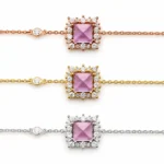 Kare Amethyst Bileklik - Image 2