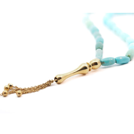 Doğal İran firuzesi tespih