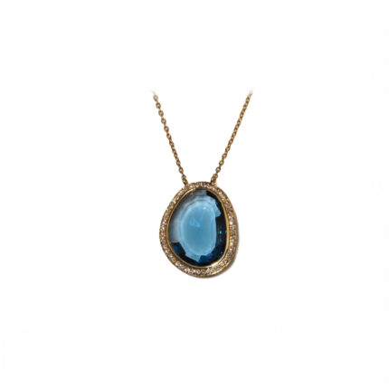 London Blue Topaz Kolye