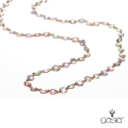 Multicolor Safir Kolye