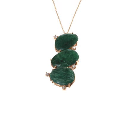 3 aventurine kolye