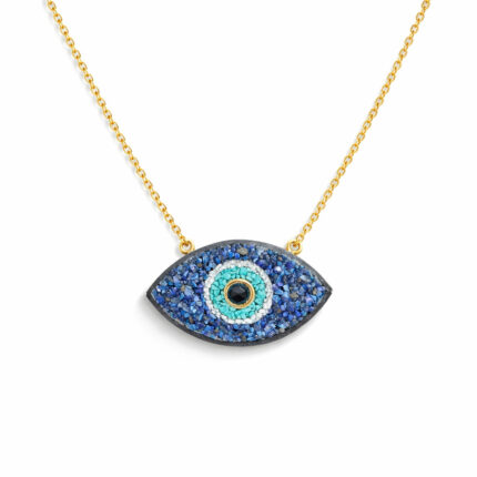 Mozaik Göz Kolye