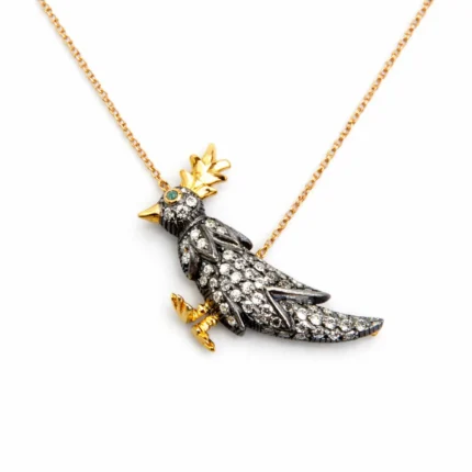 Kakadu Papağan Kolye