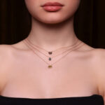 Fancy Pırlantalı Kolye