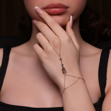 Blue topaz Kalp Ok Şahmeran