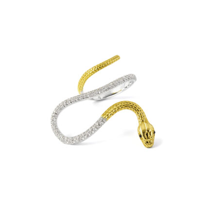 Pırlantalı Yılan Yüzük