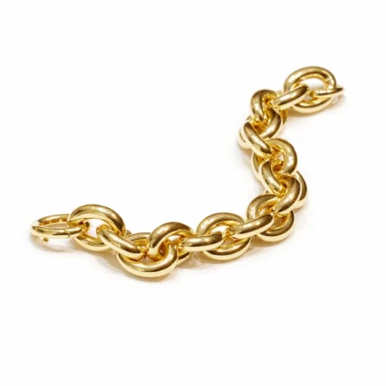 Kalın Halka Zincir Bileklik – Modern ve Güçlü Tasarım