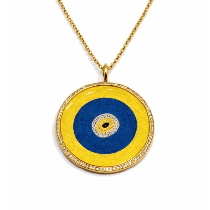 Altın Nazar Boncuk Kolye
