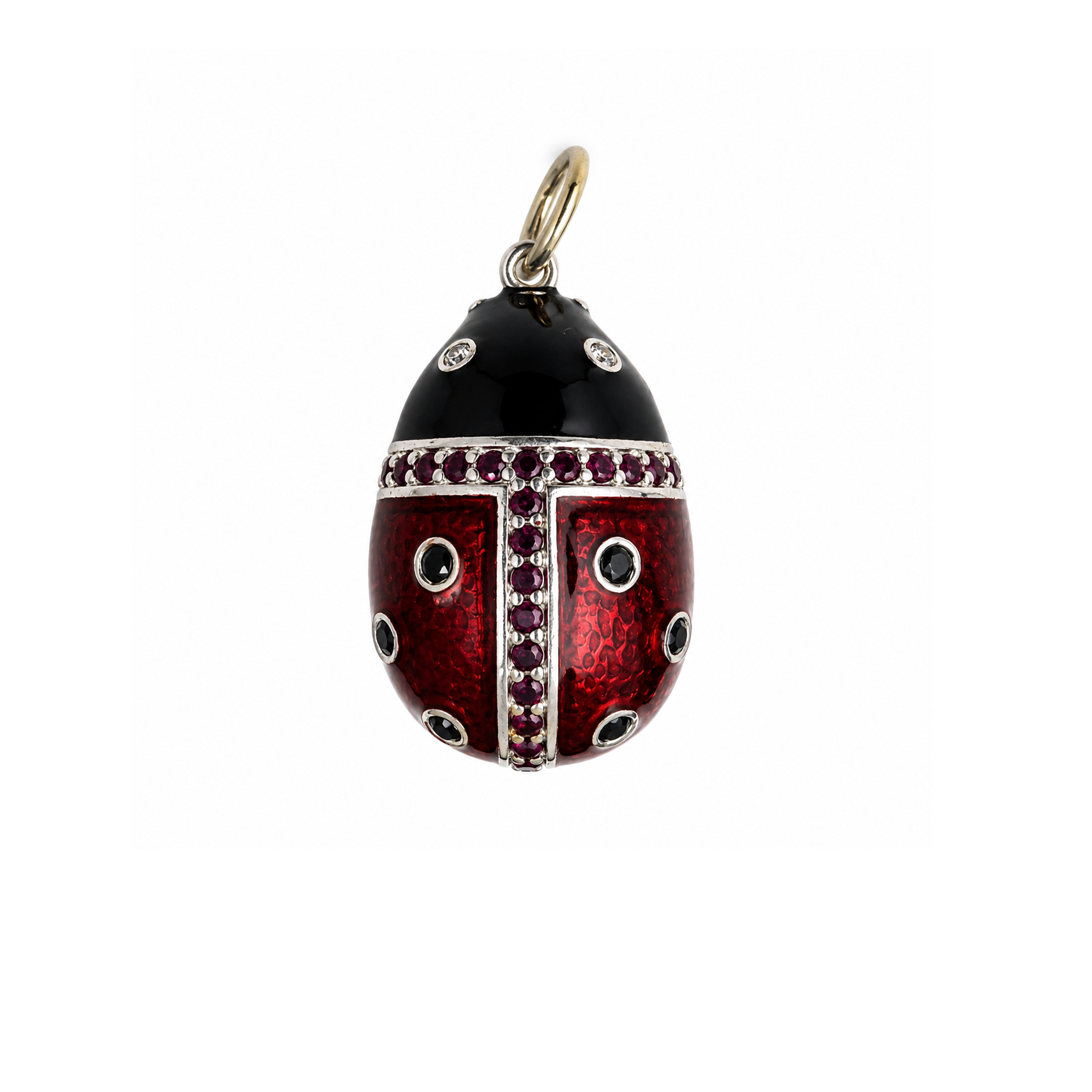 Kırmızı Mineli Uğur Böceği Charm Kırmızı Mineli Uğur Böceği Charm - Görsel 1